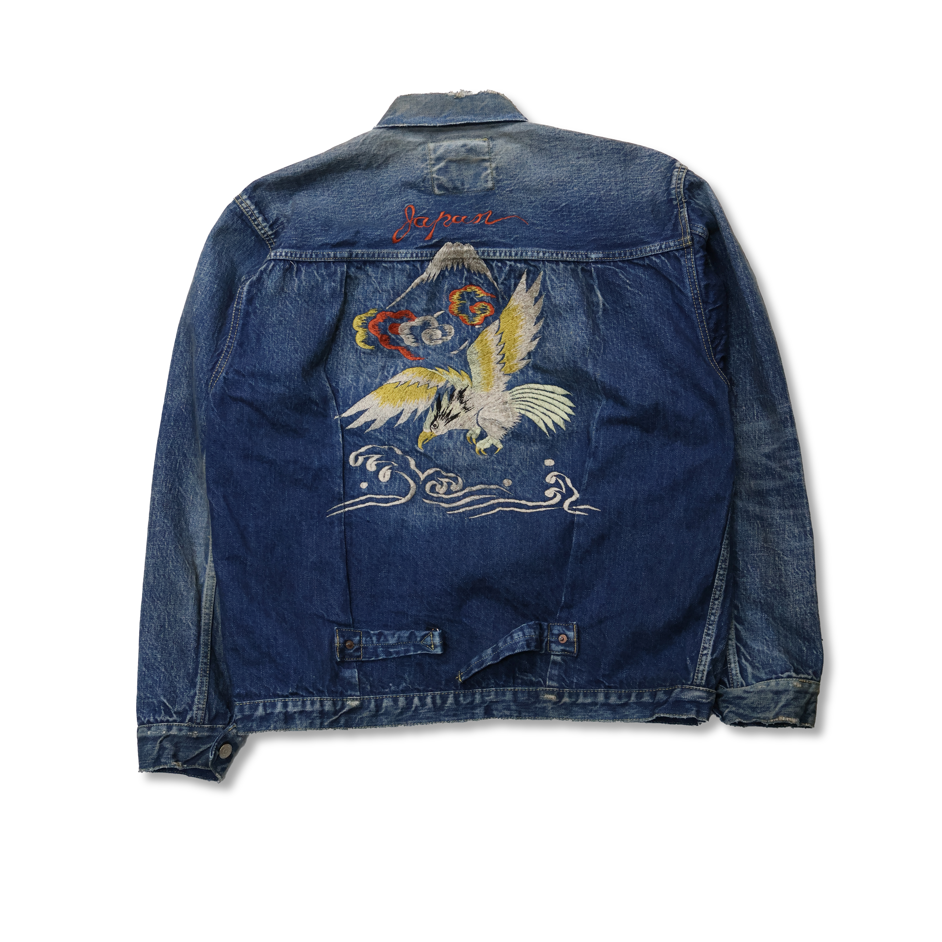 2025AW】2016-2107E Souvenir Embroidery Type 1 Denim Jacket HW