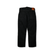 0105BKSS Wide Black Selvedge Denim(Super Smooth)