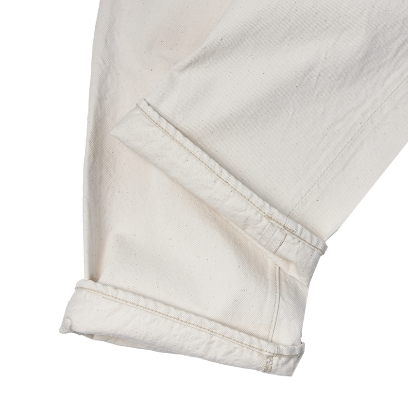 0105EC Wide Ecru Selvedge Denim【一部予約商品】