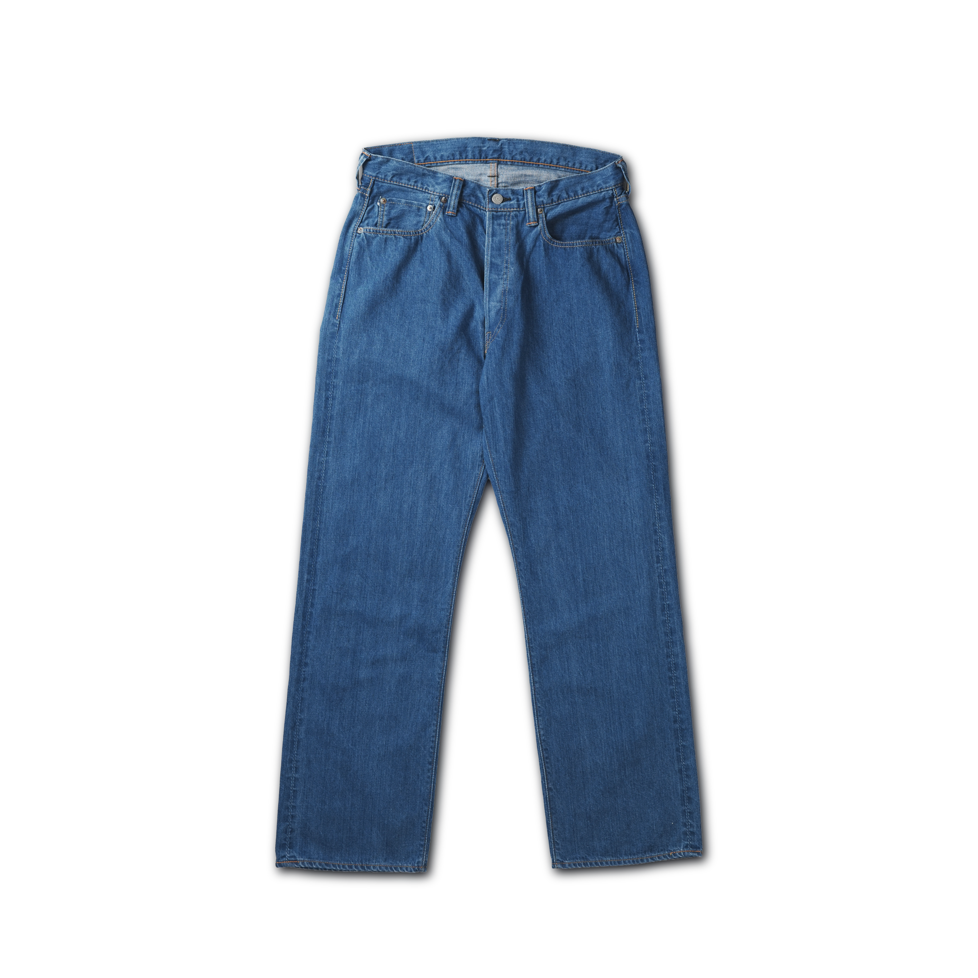 0105HS Wide Denim Stone Washed