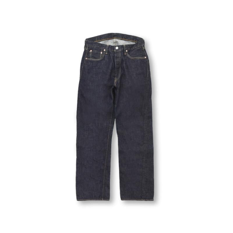 0105SSW Wide Denim (Super Smooth) (One Wash)-FULLCOUNT-フルカウント-11.5Oz-11.5oz Original Selvedge Denim-デニムパンツ