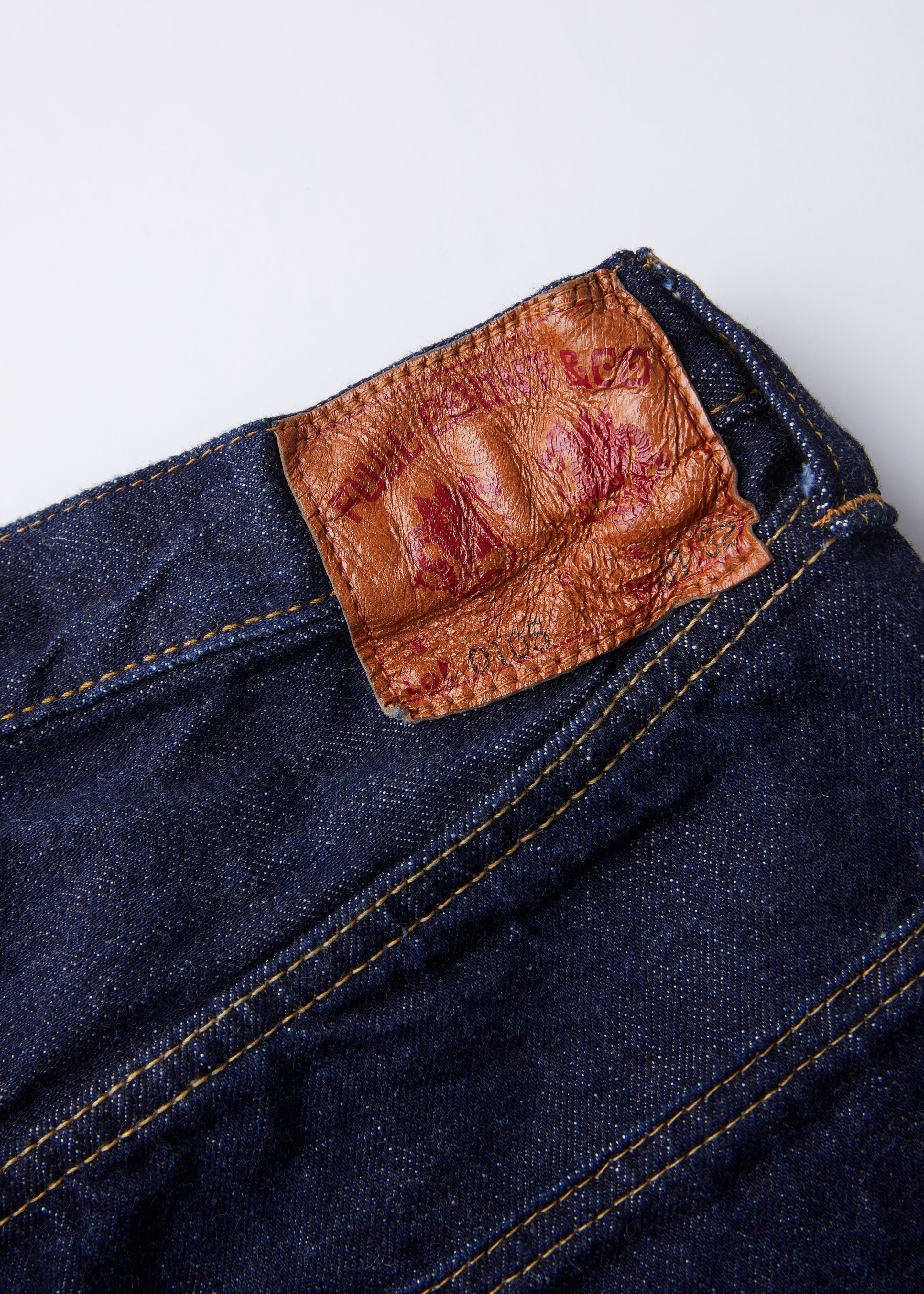 0105W Wide Denim 13.7oz (One Wash)