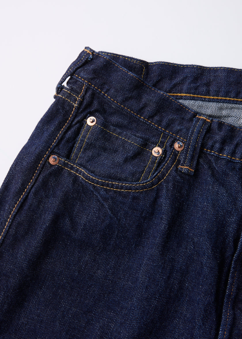 0105 Wide Denim 13.7oz by FULLCOUNT