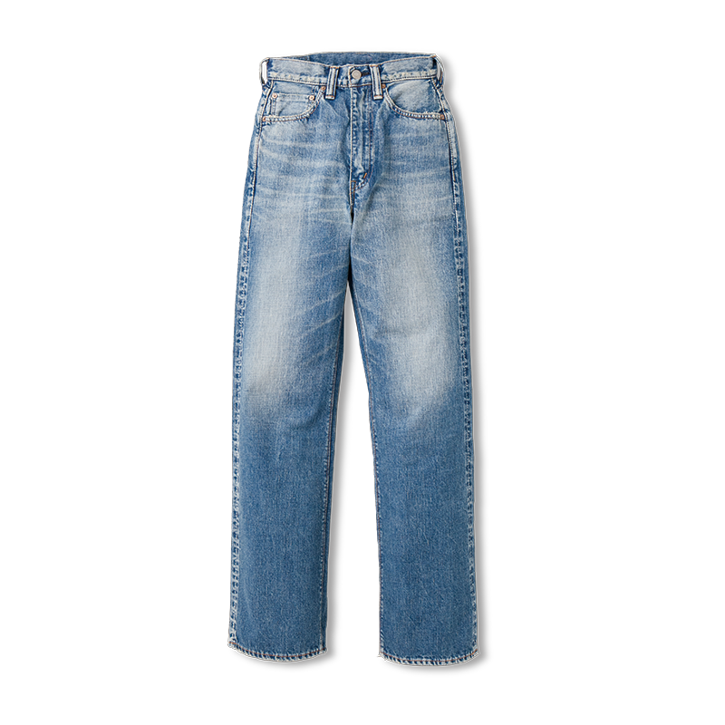 フルカウント レディース lot 0101 ほぼ未使用 size 27×33 FULLCOUNT/フルカウント】「Lady's Slim Straight Denim Pants