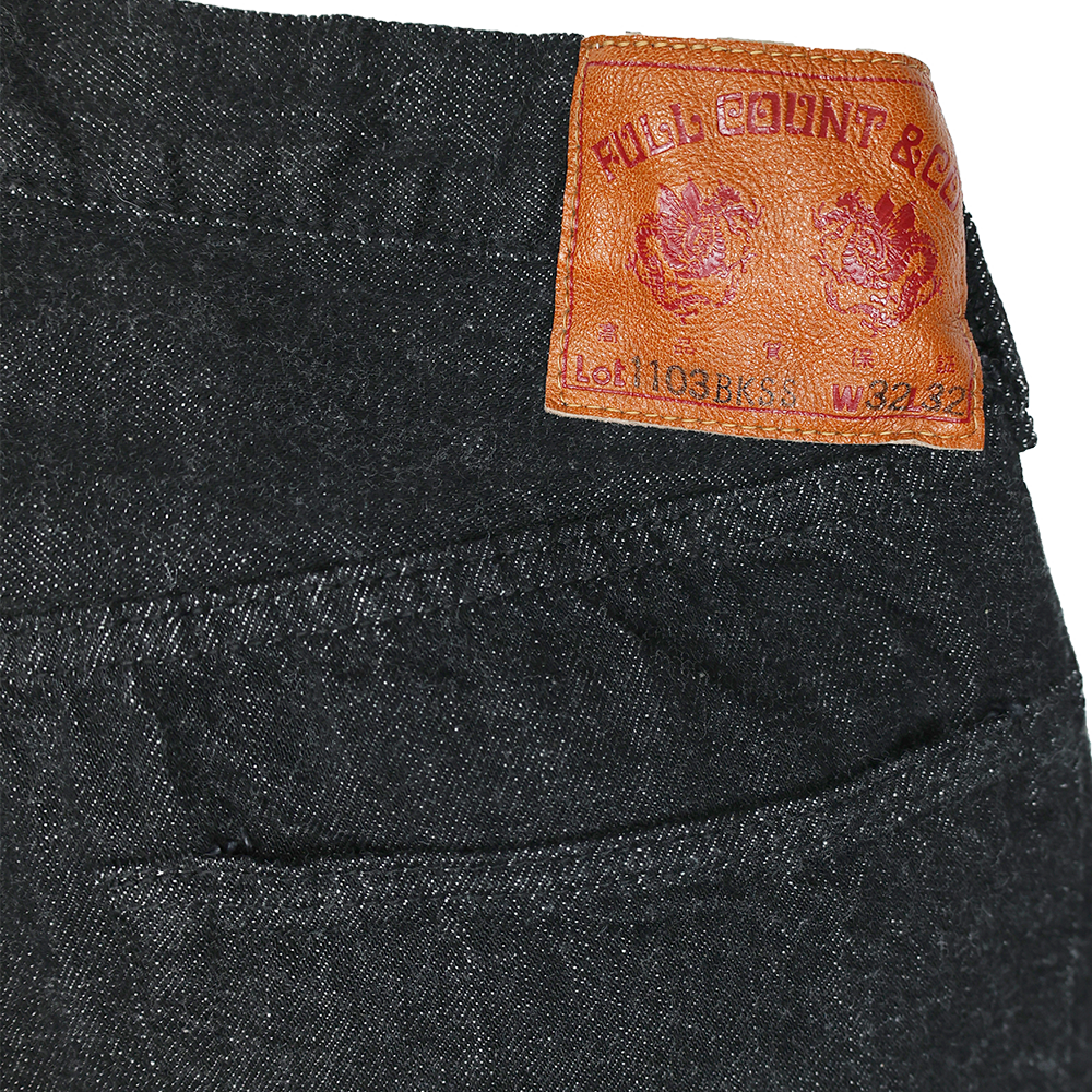 1103BKSS Clean Straight Denim(Super Smooth)