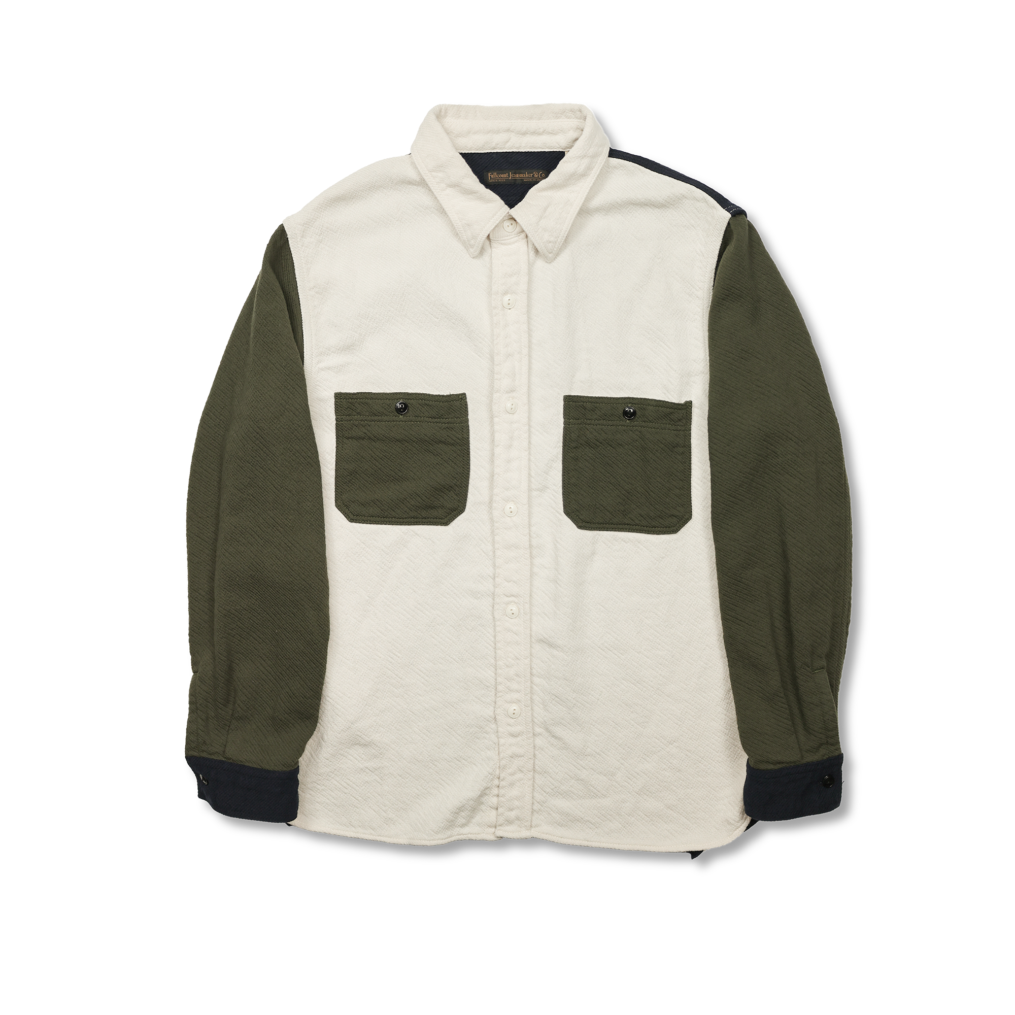 【2025AW】4095 Crazy Pattern Flannel Work Shirt