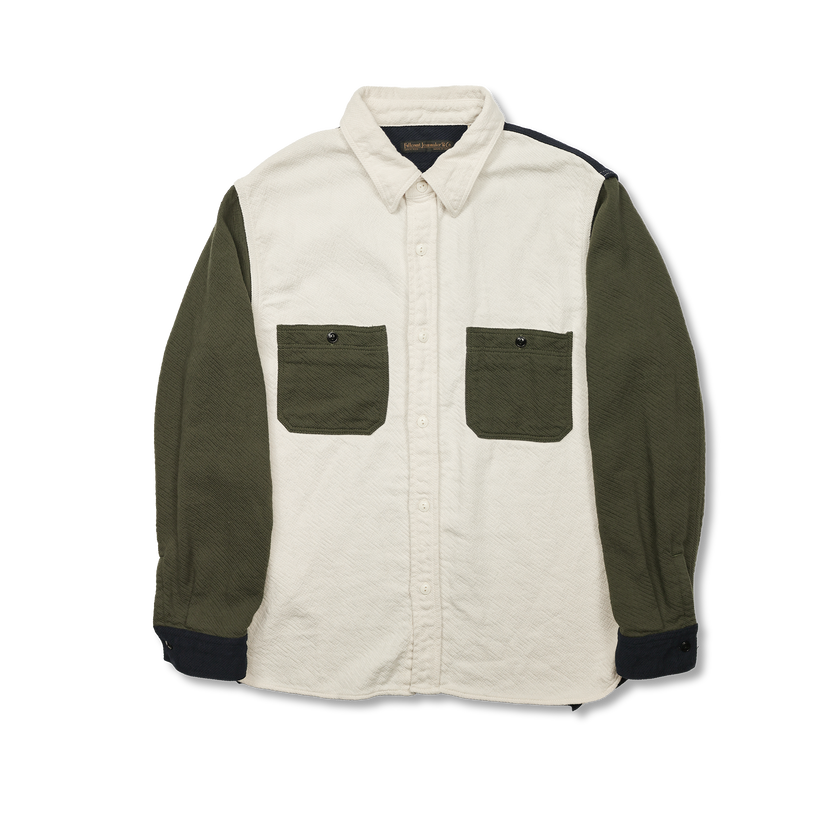 【2025AW】4095 Crazy Pattern Flannel Work Shirt