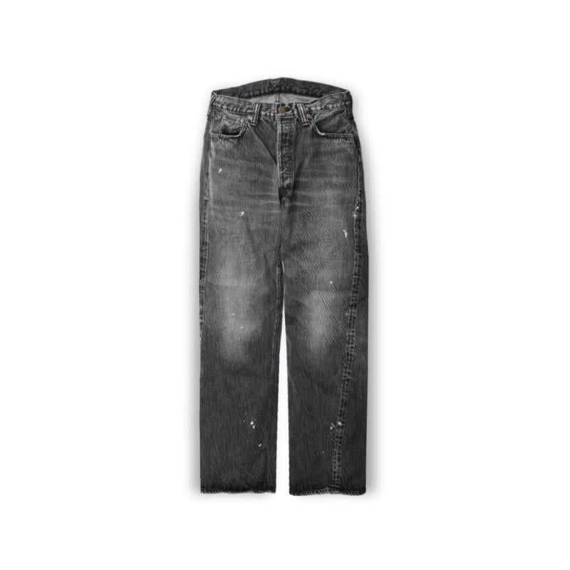 1101BKHW-SP  Black Denim Dartford Splat-FULLCOUNT-デニム