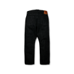 1101BKSS Straight Black Selvedge Denim(Super Smooth)