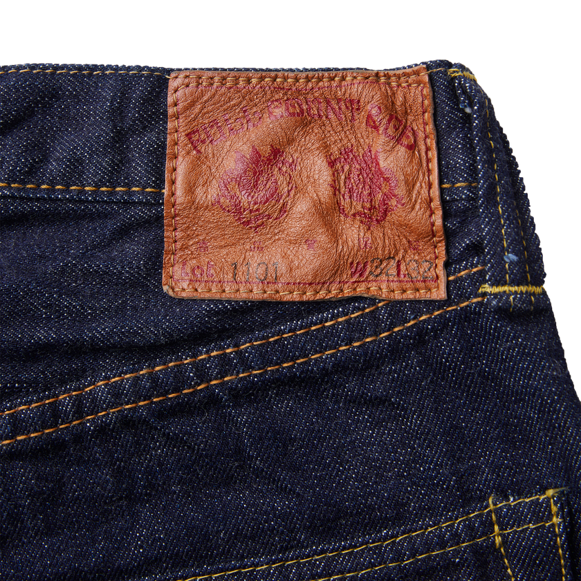 1101 Straight Denim 13.7oz (Non Wash)