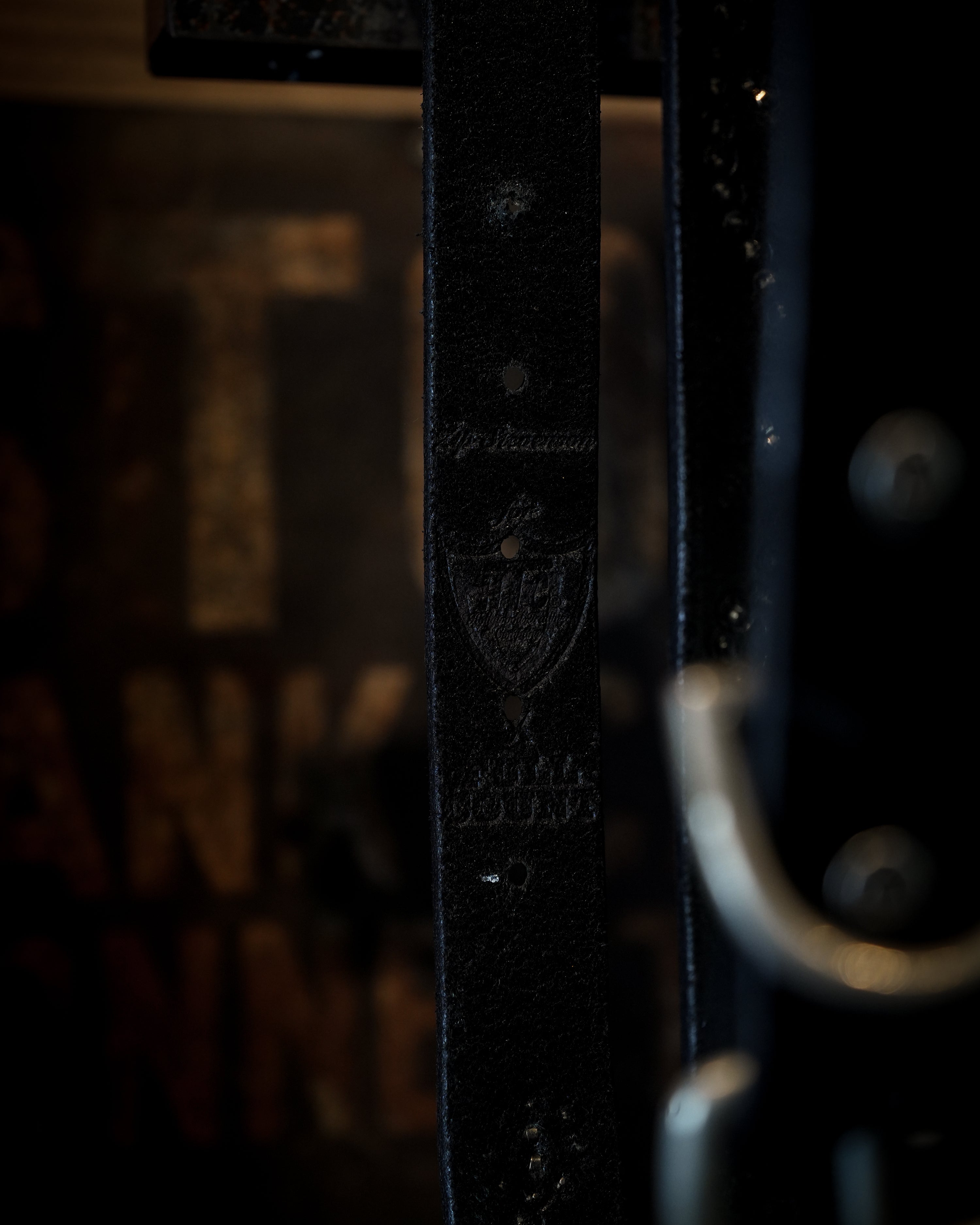 【26AW】6216HTC Flower Studs Belt by Zip Stevenson HTC
