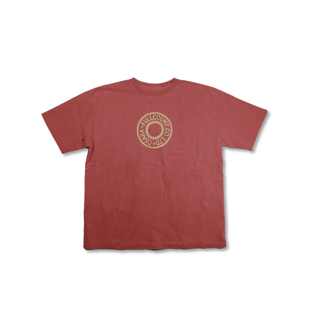 【2026SS】5504-4 Embroidery T “Tack Button” VE (Vintage Effect)