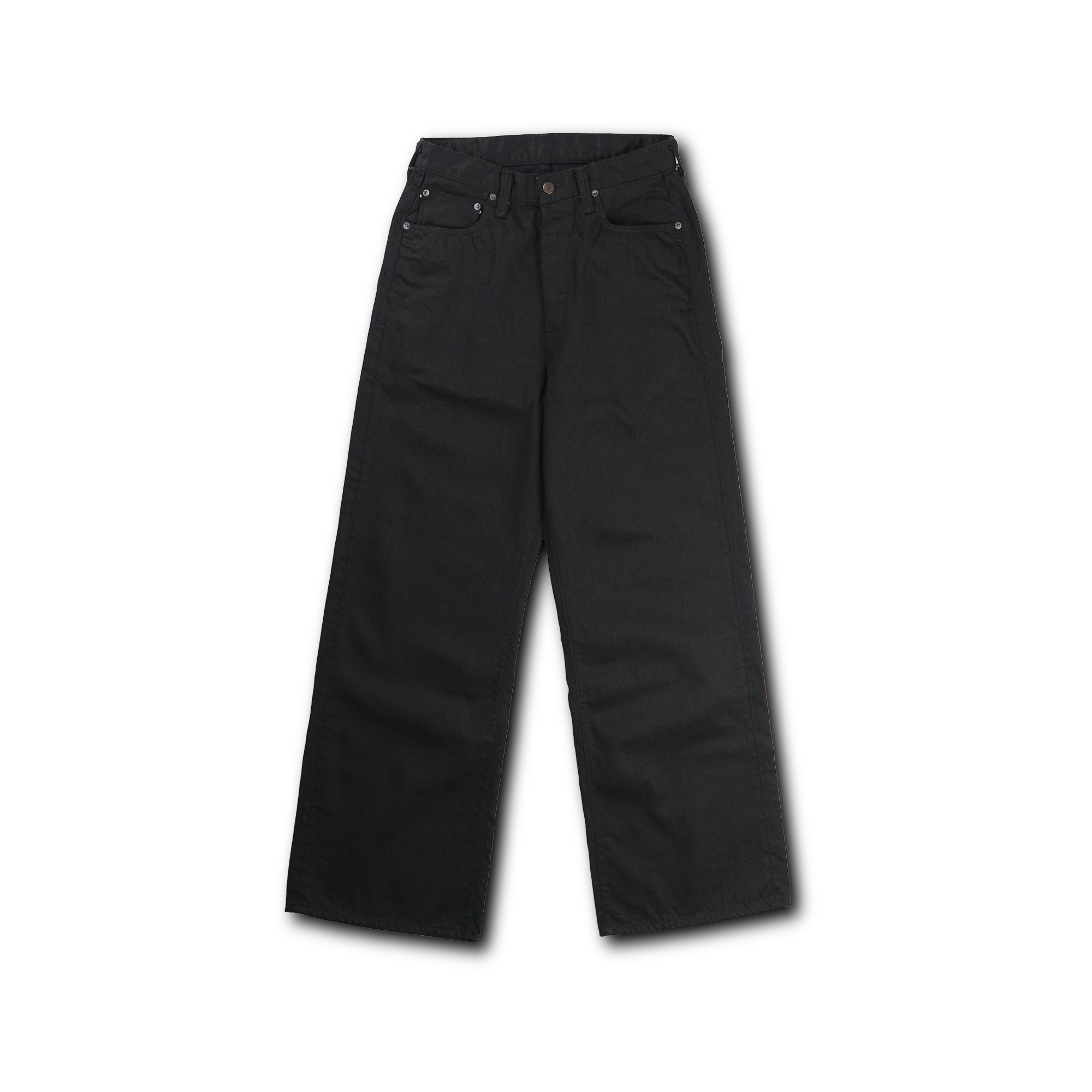 【限定】1101BKBK Straight Black Black Selvedge Denim