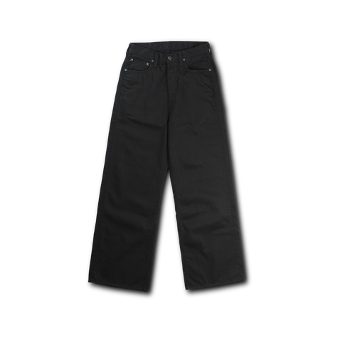 【限定】1101BKBK Straight Black Black Selvedge Denim