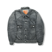 【2025AW】2102BKSSHW Type 2 Black Denim Jacket Dartford (Super Smooth)