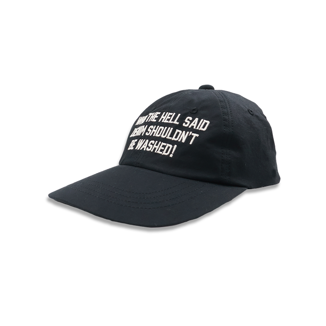 【2026SS】6261 WHO THE HELL SAID DENIM SHULDN’T BE WASHED ! Cap