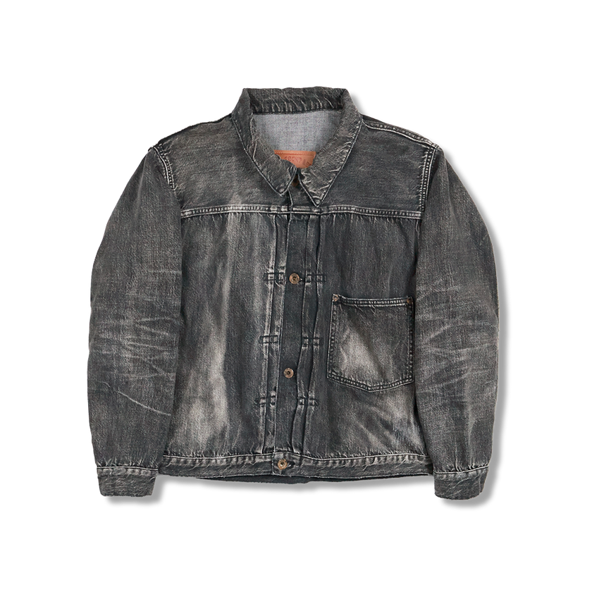 【2026SS】S2107BKSSHW WWII Model 11.5oz Black Denim Jacket HW “Master Of Reality”