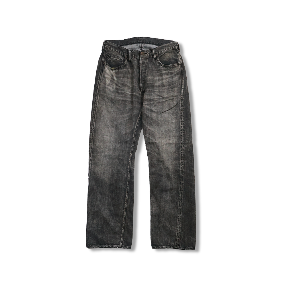 【2026SS】S0105BKSSHW WWII Model 11.5oz Black Denim Pants HW “Master Of Reality”