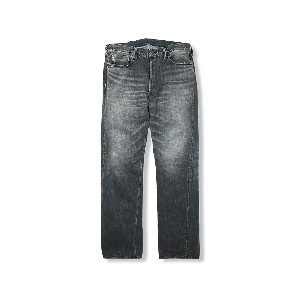 【2025AW】1108BKSSHW Slim Straight Black Selvedge Denim Dartford(Super Smooth)