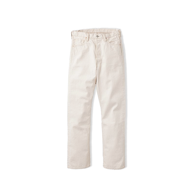 1101EC Straight Ecru Selvedge Denim【一部予約商品】