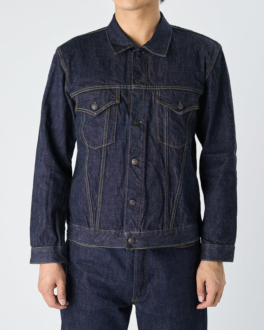 2101W Type3 Denim Jacket 13.7oz (One Wash)
