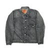 2107BKHW Type 1 Black Denim Jacket Dartford