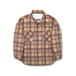 【2025AW】FL-4000 Suede Leather Check Work Shirt