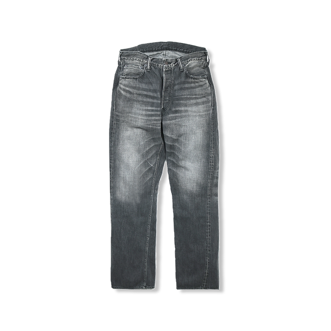 【2025AW】1101BKSSHW Straight Black Selvedge Denim Dartford(Super Smooth)