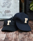 【2025AW】6843-25 6 Panel Wool Melton Baseball Cap F Patch