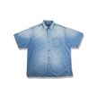 【2026SS】4100HW-2 Denim Open Collar S/S Shirt
