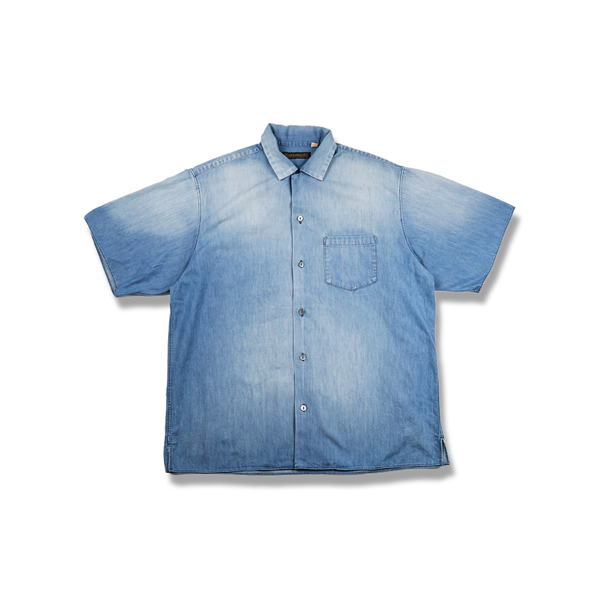 【2026SS】4100HW-2 Denim Open Collar S/S Shirt