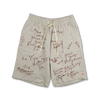 【2026SS】1143-1 Embroidery Signature Resort Shorts