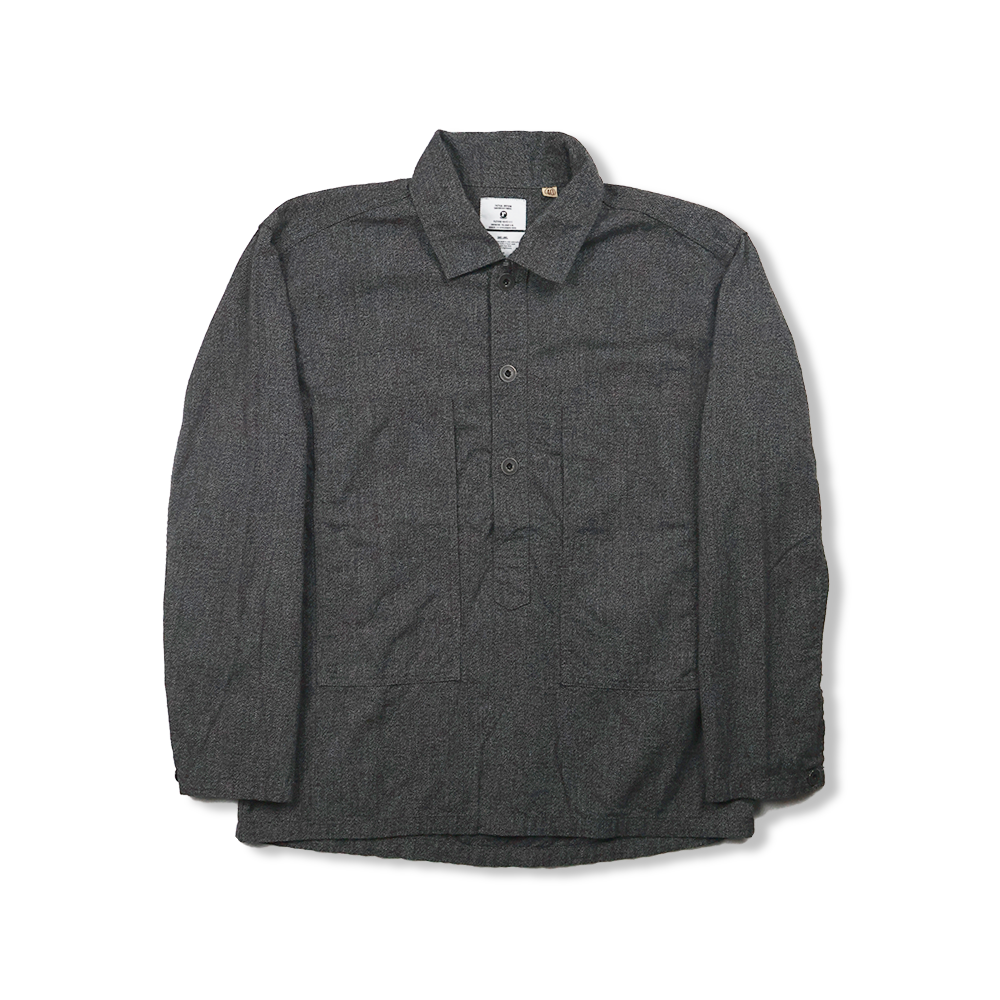 【2026SS】4097-2 US Army Pullover Black Covert Chambray Shirt