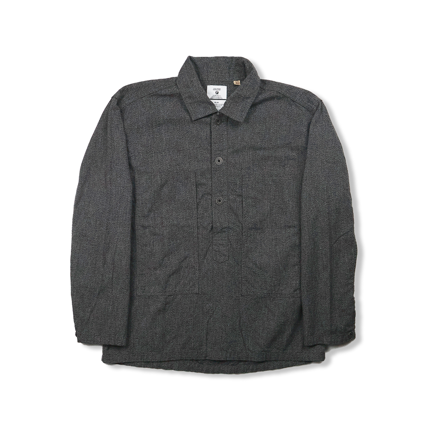 【2026SS】4097-2 US Army Pullover Black Covert Chambray Shirt