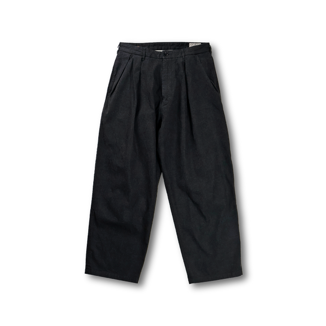 【26AW】GFC1001 Big Denim Tuck Trousers