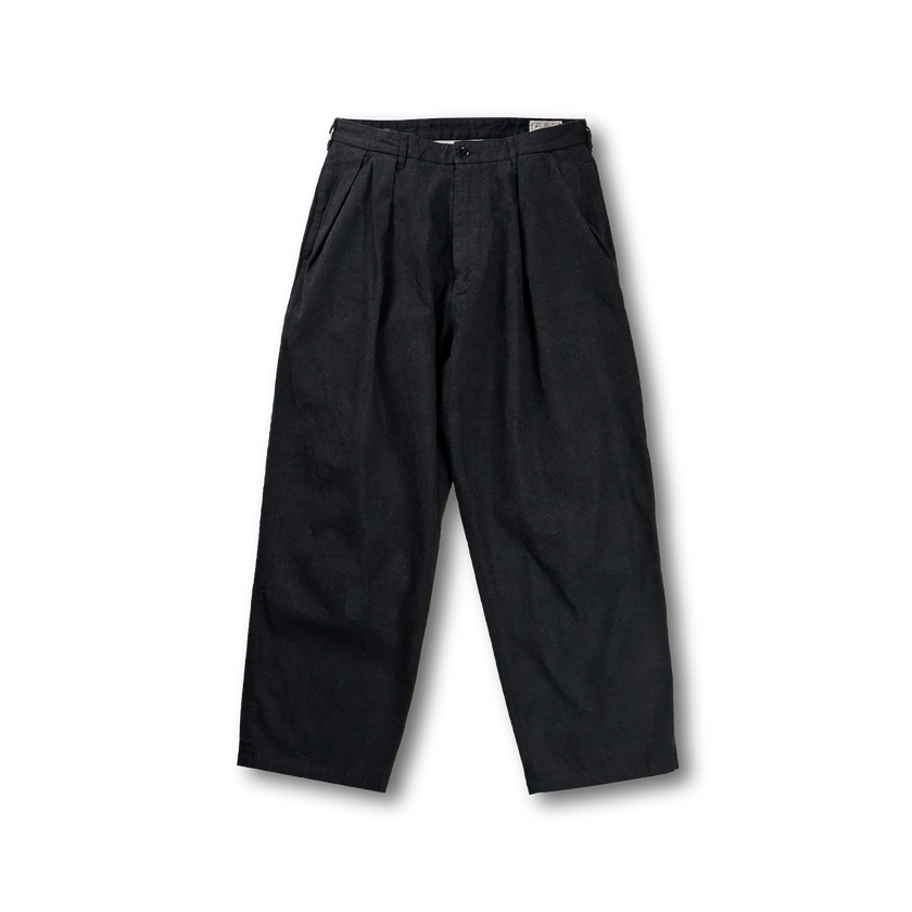 【26AW】GFC1001 Big Denim Tuck Trousers