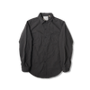 【2026SS】4091L 20’s Black Cotton/Linen Farmers Shirt