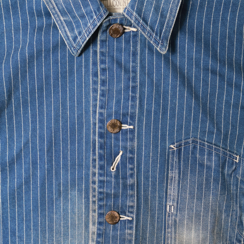 2015HW-13 Early 1900s Wabash Chore Jacket H.W