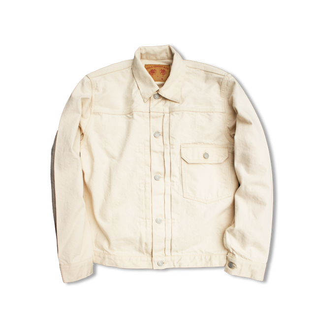2107EC Type 1 Ecru Denim Jacket