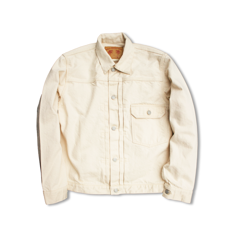 2107EC Type 1 Ecru Denim Jacket