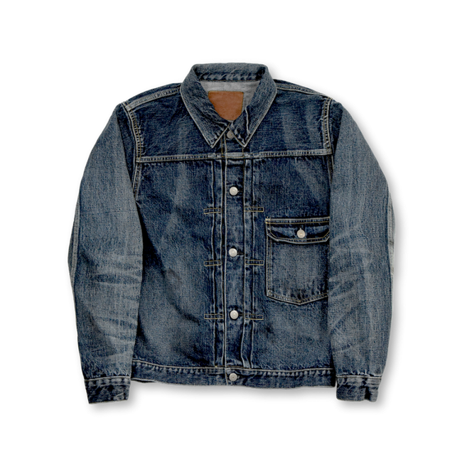 FULLCOUNT デニムジャケット 100%コットンシャンブレー生地 Denim FULLCOUNT デニムジャケット 100%コットンシャンブレー生地 Denim
