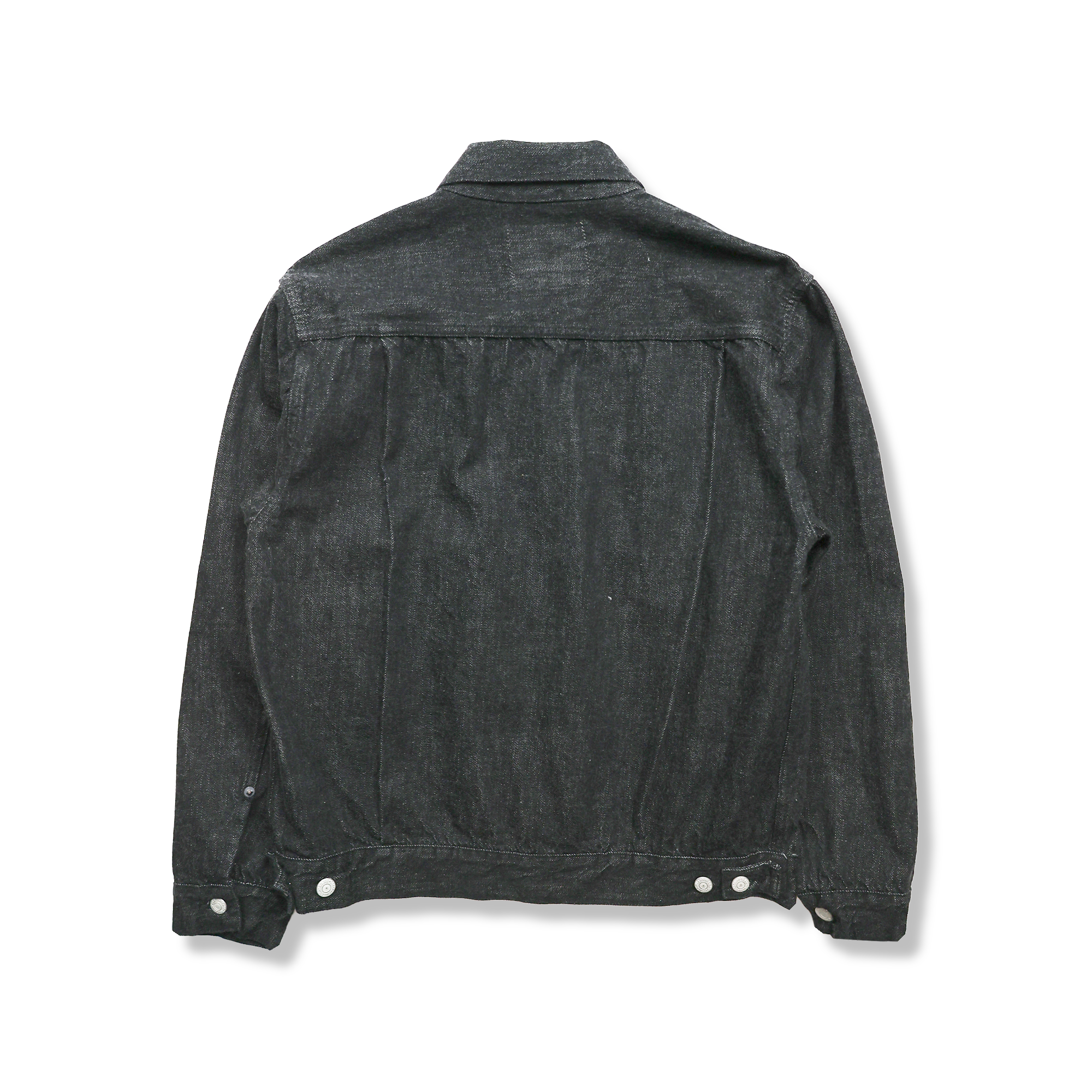 2102BKSS Type 2 Black Denim Jacket (Super Smooth)
