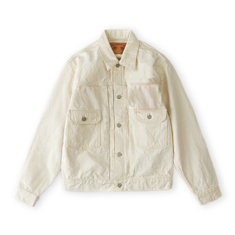 2102ECType2 Ecru Denim Jacket