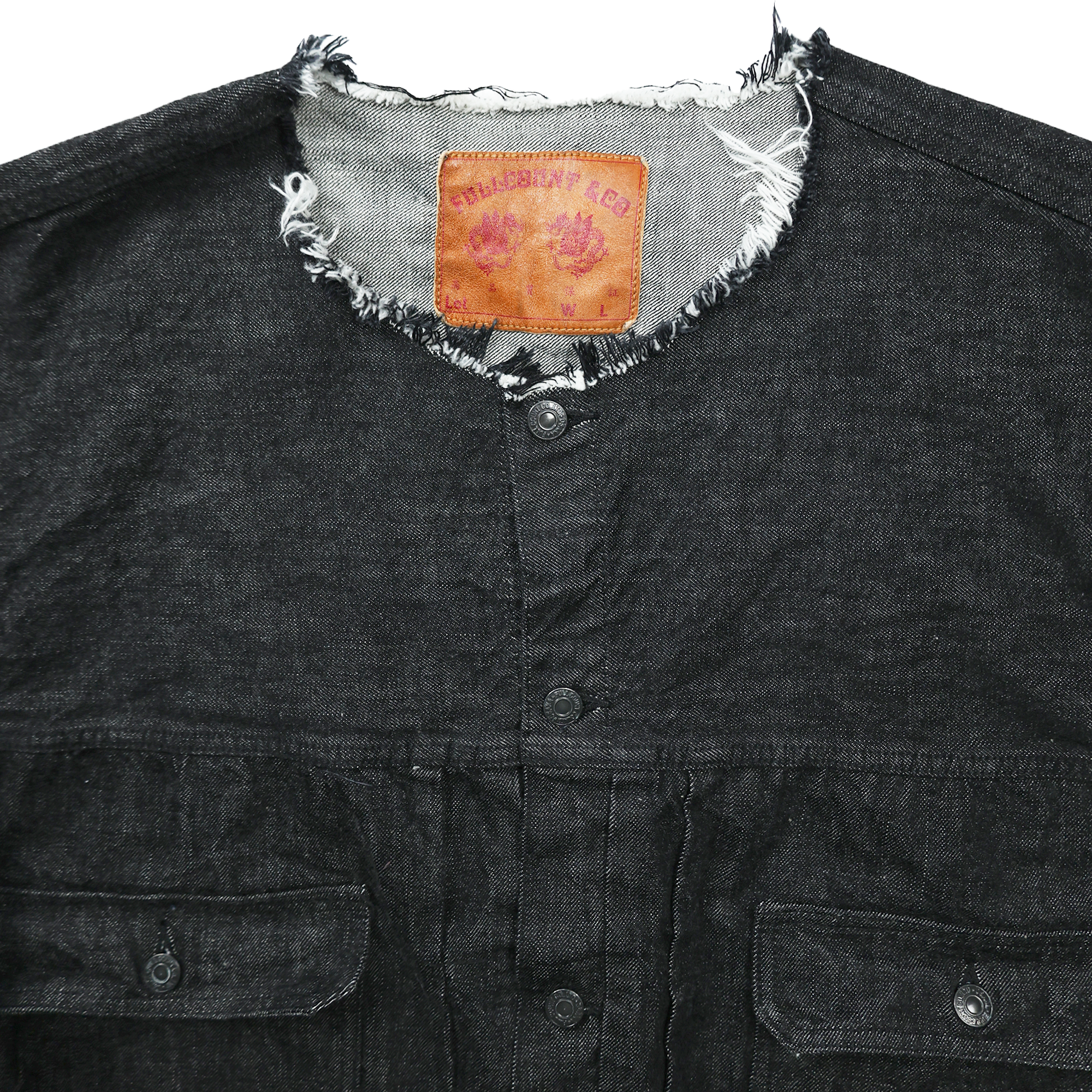 【2025AW) 2103BK Type2 Oversized Black Denim Jacket
