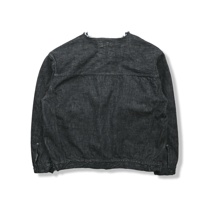 【2025AW) 2103BK Type2 Oversized Black Denim Jacket