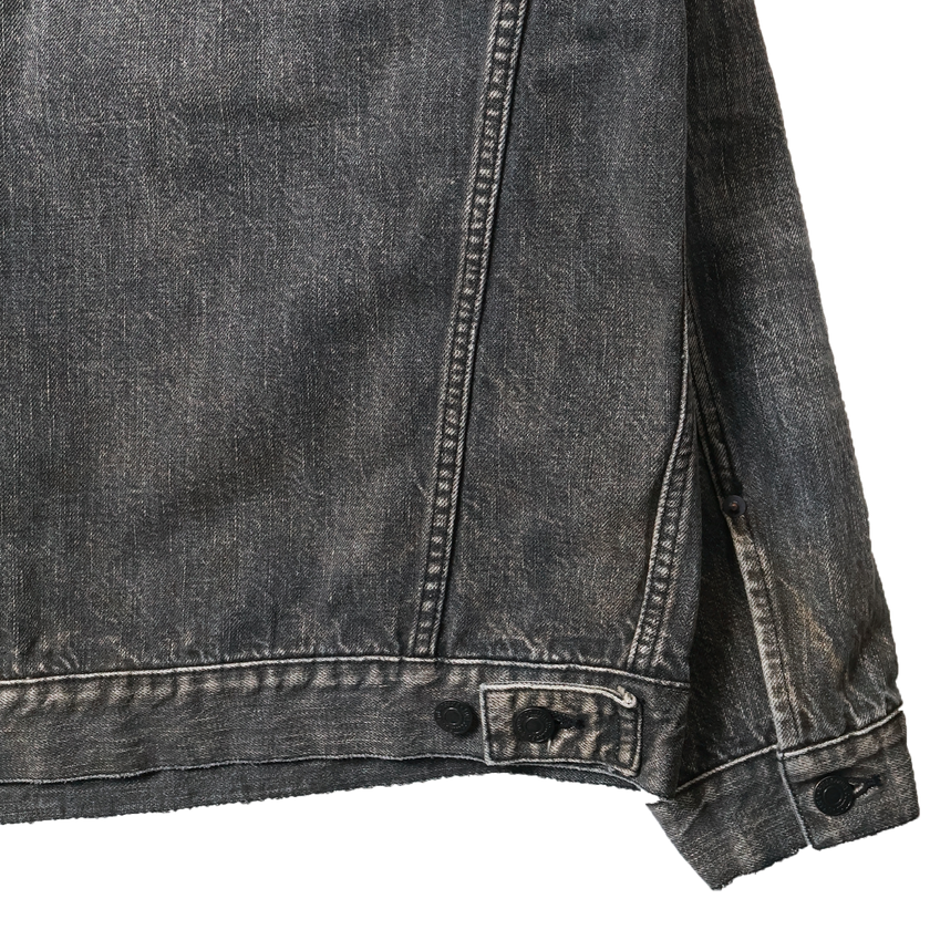 【2025AW】2103BKHW Type 2 Oversized Black Denim Jacket “Dartford”