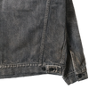 【2025AW】2103BKHW Type 2 Oversized Black Denim Jacket “Dartford”
