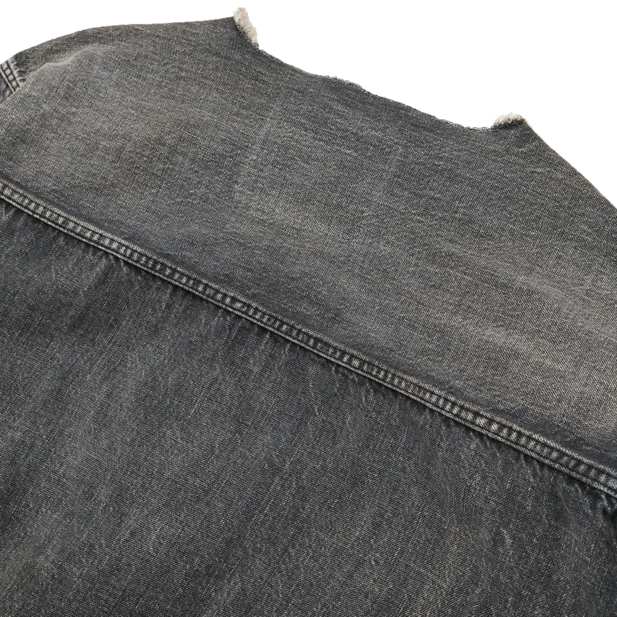 【2025AW】2103BKHW Type 2 Oversized Black Denim Jacket “Dartford”