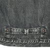 2107BKHW Type 1 Black Denim Jacket Dartford