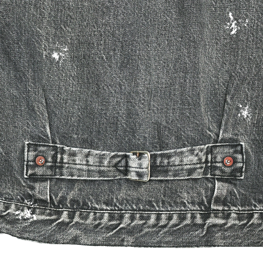 2107BKHW-SP ブラック デニムジャケット